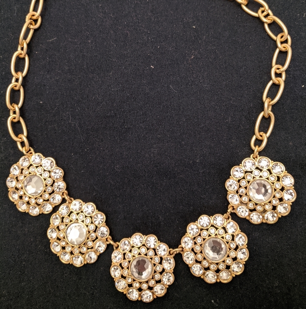 Jcrew Factory layers circle necklace